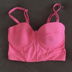 Corset style bikini top size M